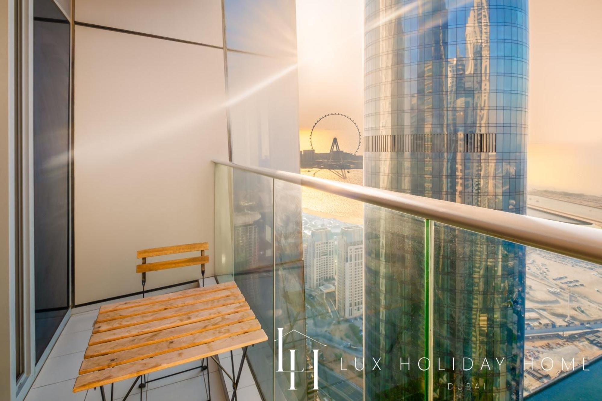 Lux - Lavish Suite With Full Palm Jumeirah View 1 Dubai Eksteriør billede