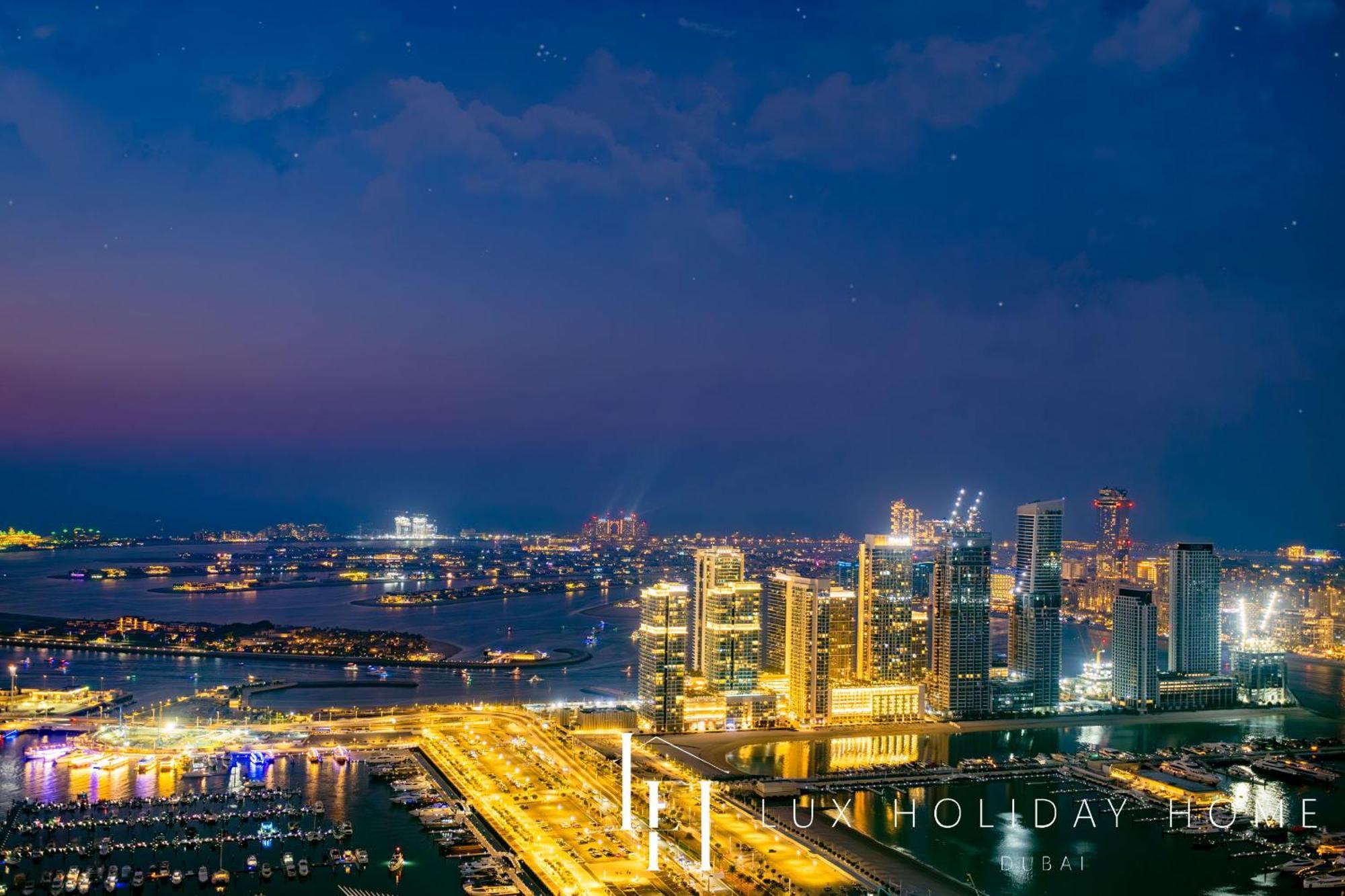 Lux - Lavish Suite With Full Palm Jumeirah View 1 Dubai Eksteriør billede
