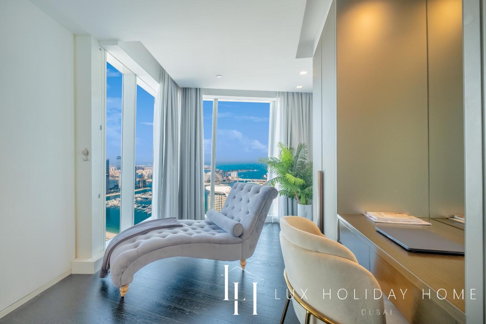 Lux - Lavish Suite With Full Palm Jumeirah View 1 Dubai Eksteriør billede
