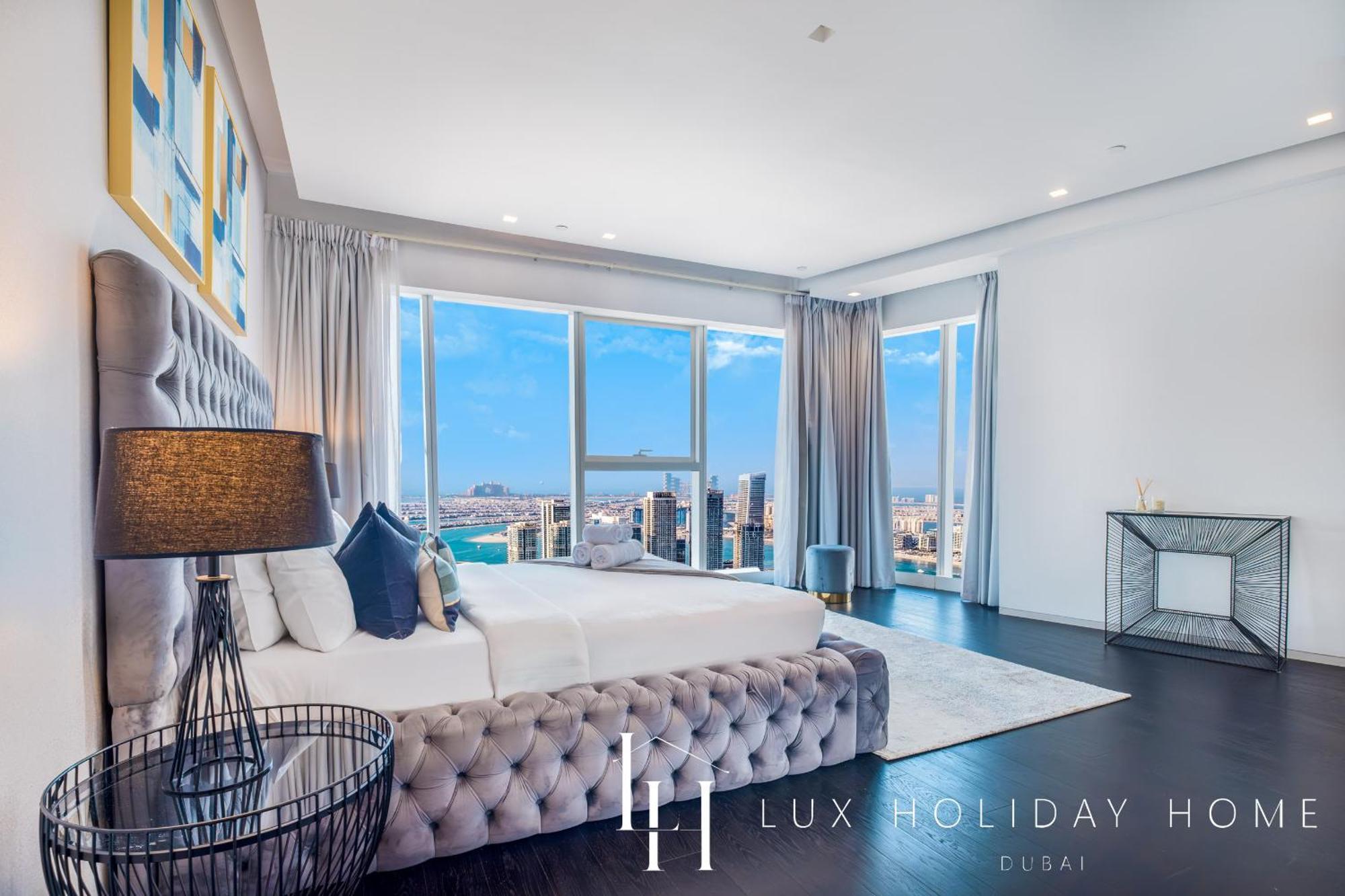 Lux - Lavish Suite With Full Palm Jumeirah View 1 Dubai Eksteriør billede