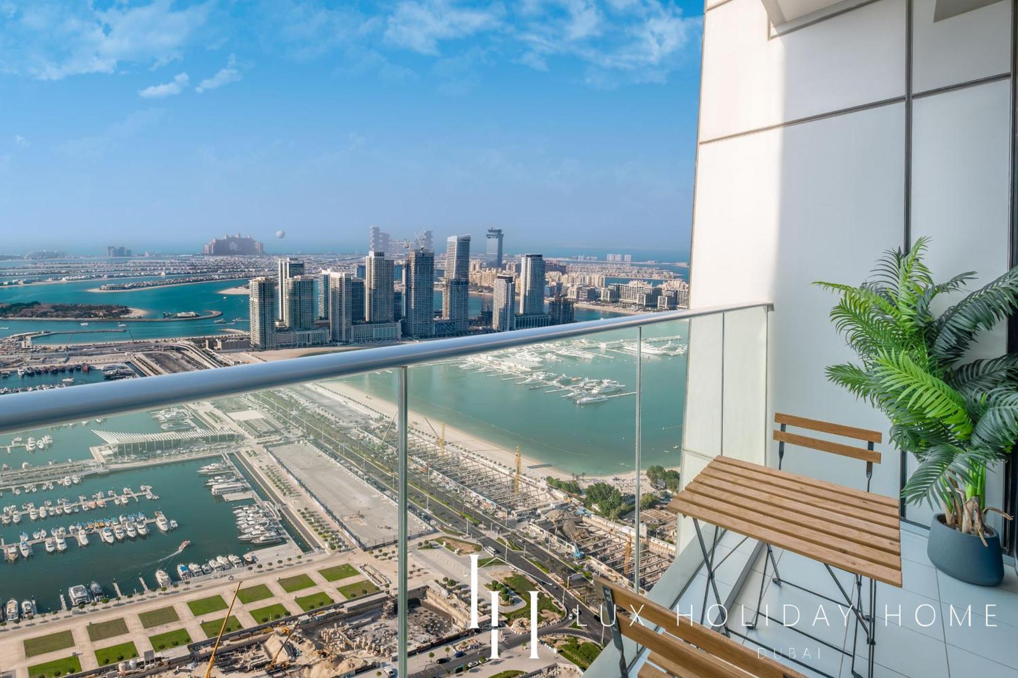 Lux - Lavish Suite With Full Palm Jumeirah View 1 Dubai Eksteriør billede