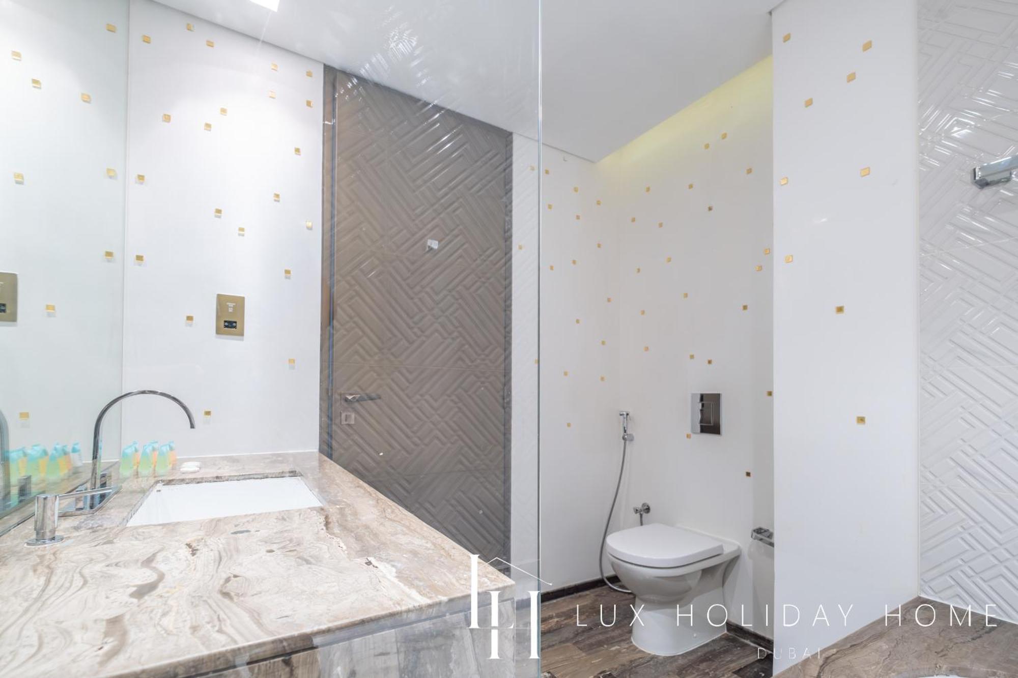 Lux - Lavish Suite With Full Palm Jumeirah View 1 Dubai Eksteriør billede