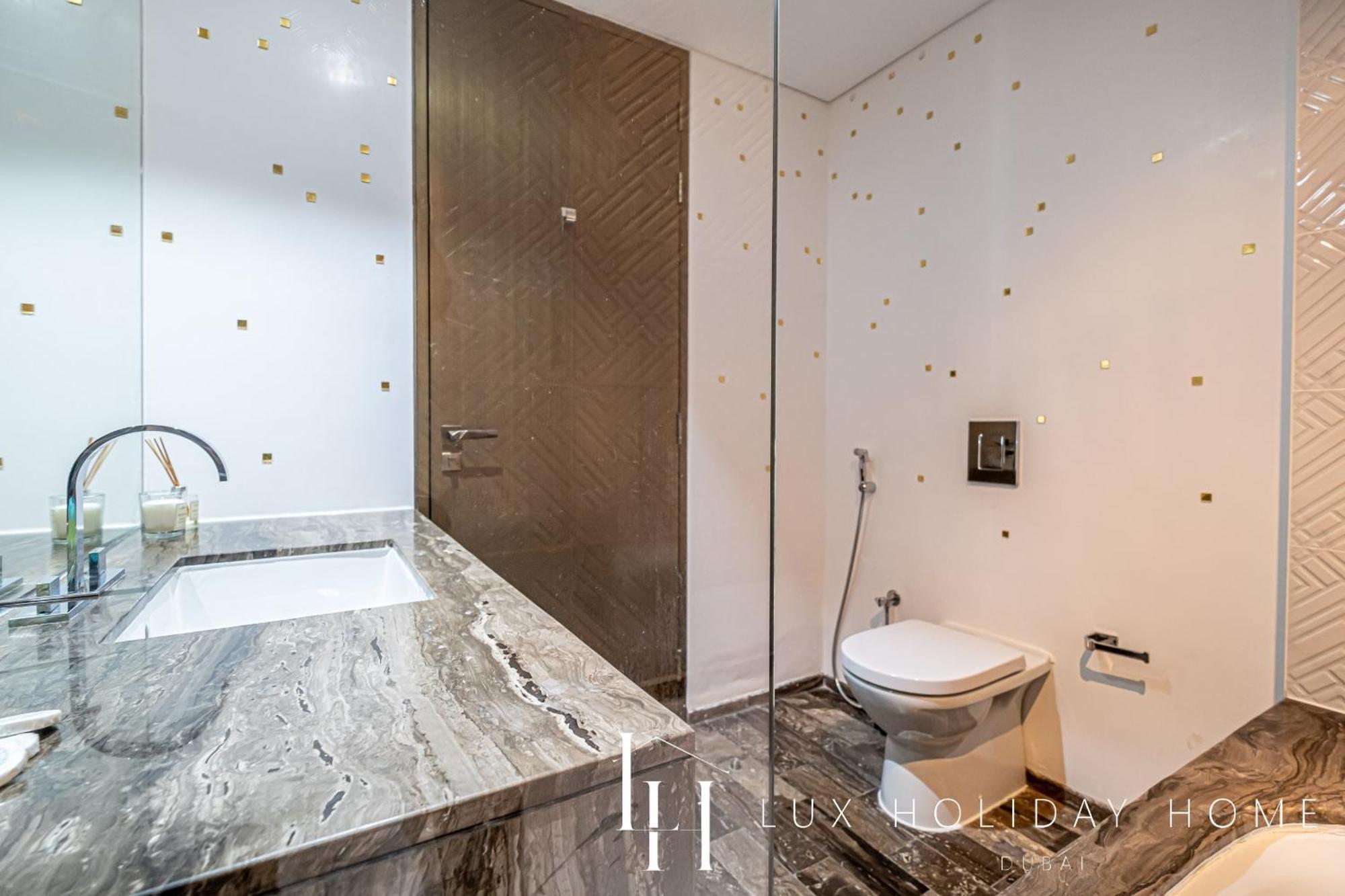 Lux - Lavish Suite With Full Palm Jumeirah View 1 Dubai Eksteriør billede