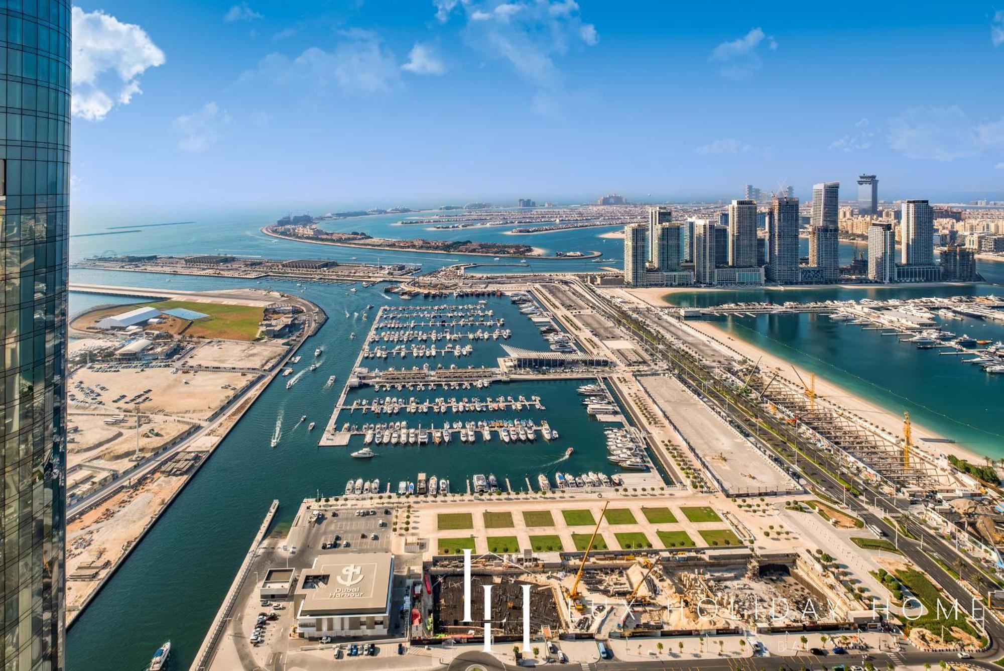 Lux - Lavish Suite With Full Palm Jumeirah View 1 Dubai Eksteriør billede